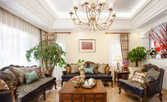 國奧村100㎡美式風(fēng)格，生活中的不將就